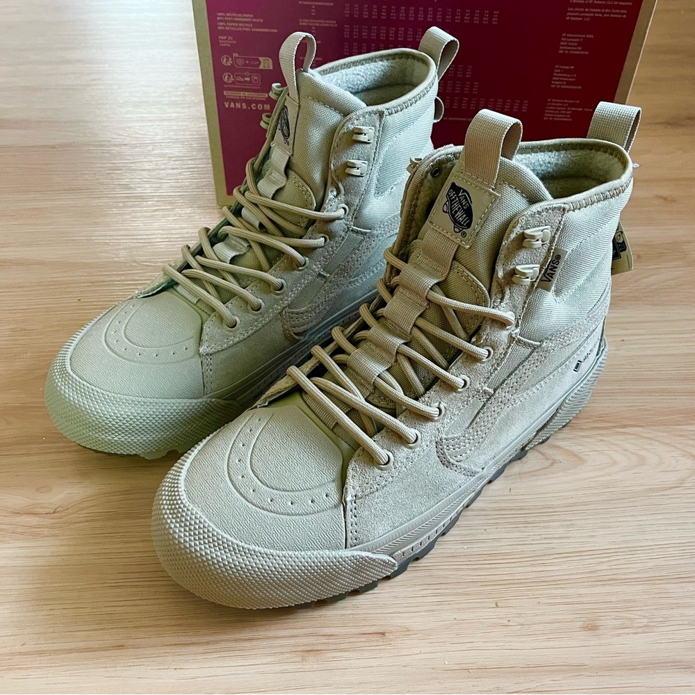 Vans Sk8-Hi GORE-TEX MTE 'Incense Brown' Women 9.5 US Mens 8.0 US - Picture 7 of 14